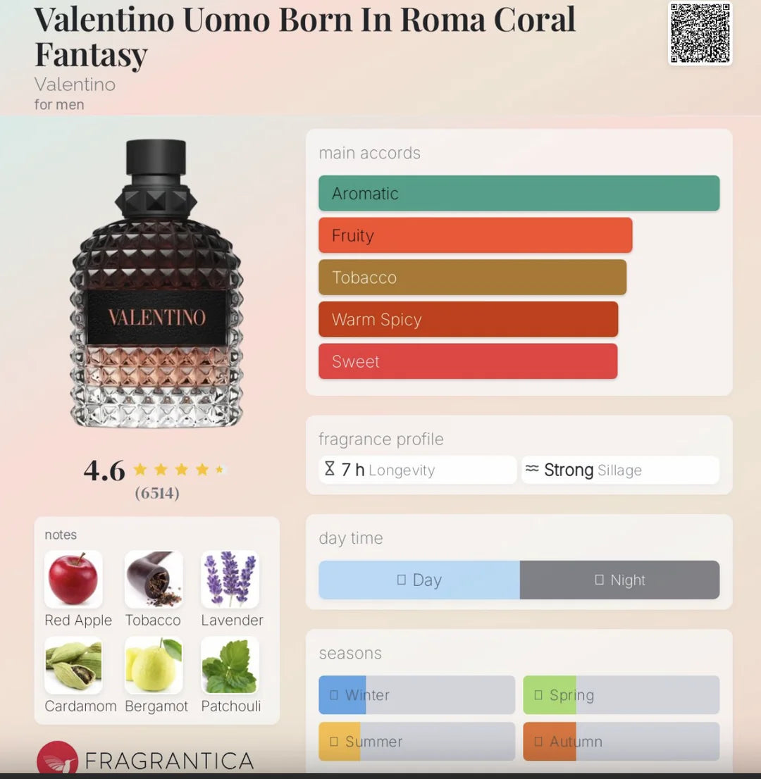 valentino coral fantasy